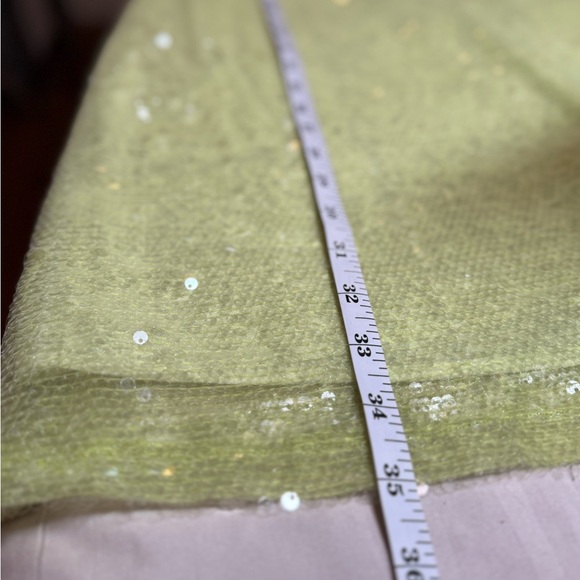 A New Day Sequin Mini Dress in Light Green - Picture 6 of 6